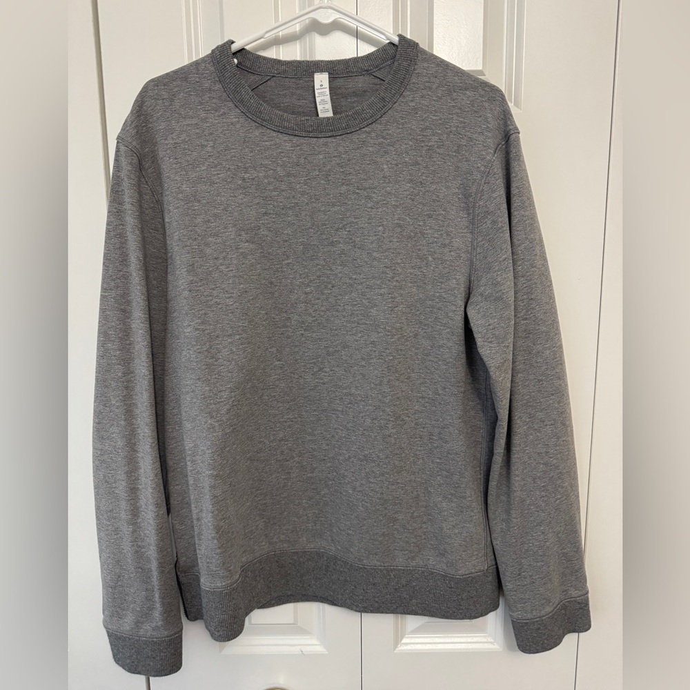 lululemon athletica Men's Gray Crewneck Sweater